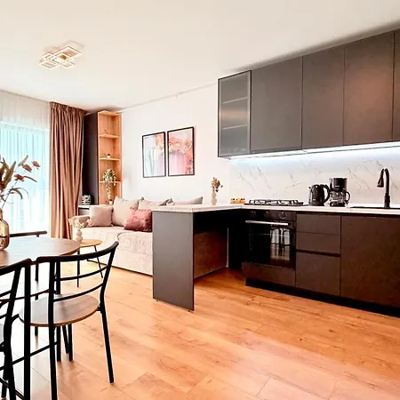 דירה Skyline Glow - Chic 1br Northern Business Hub Area *
